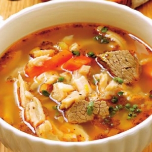 36. Ciorba de vacuta / Beef soup