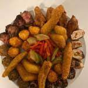 80 Platou aperitiv cald - timp pregătire 2 ore