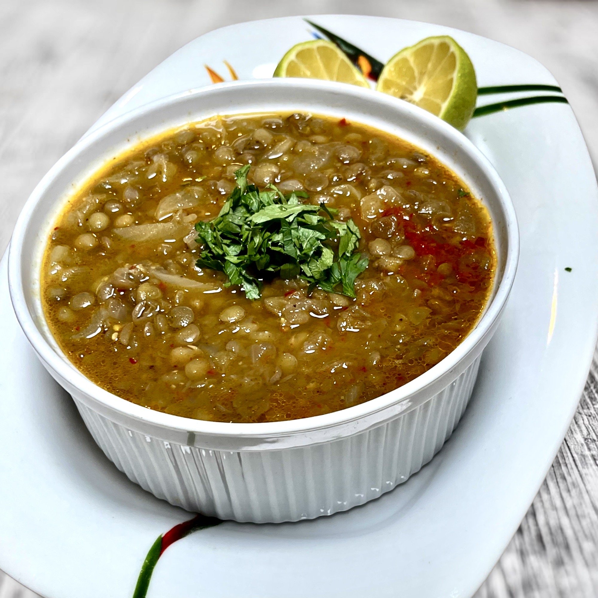 Adas Mkalla (Supă tradițională de linte)