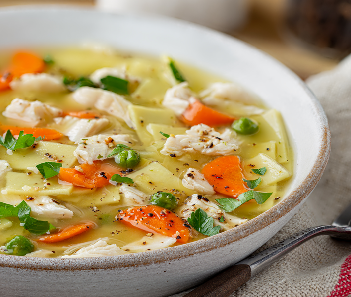 165. Ciorba de pui / Chicken soup